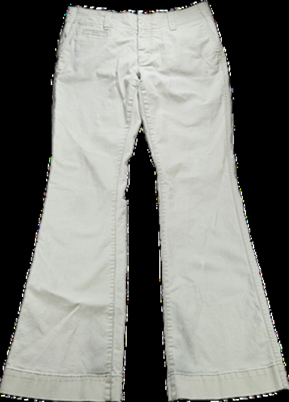 VTG American Eagle Outfitters Pants Women’s Khaki Size 4 Stretch Bootcut *Stain